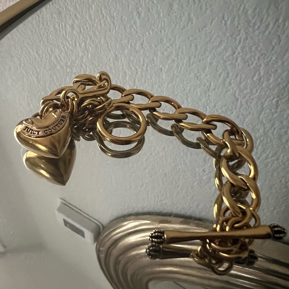 Juicy Couture Gold charm bracelet